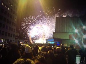 My view on New Years Eve. Let the good times roll. 